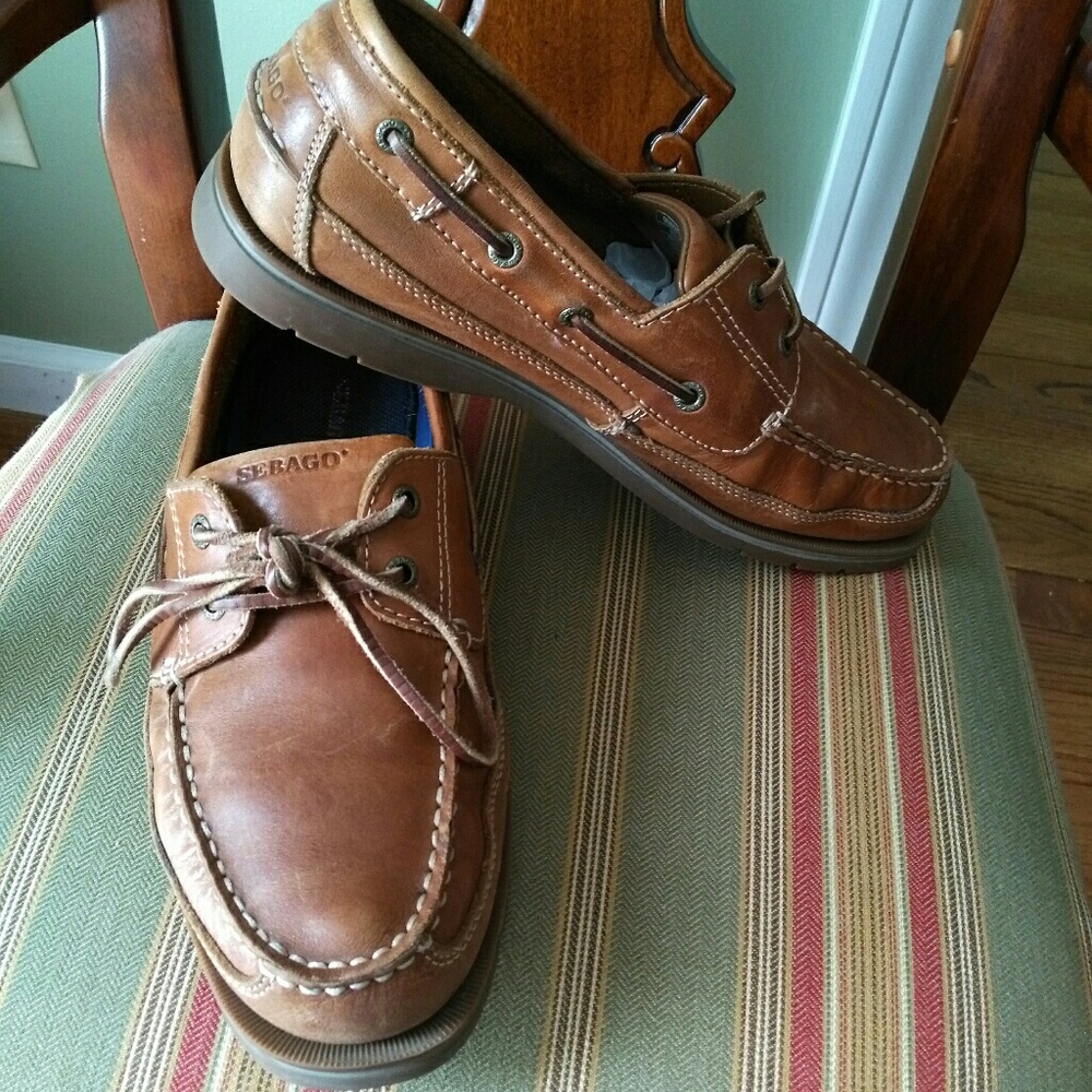 Men's Sebago Boat Shoes 10M